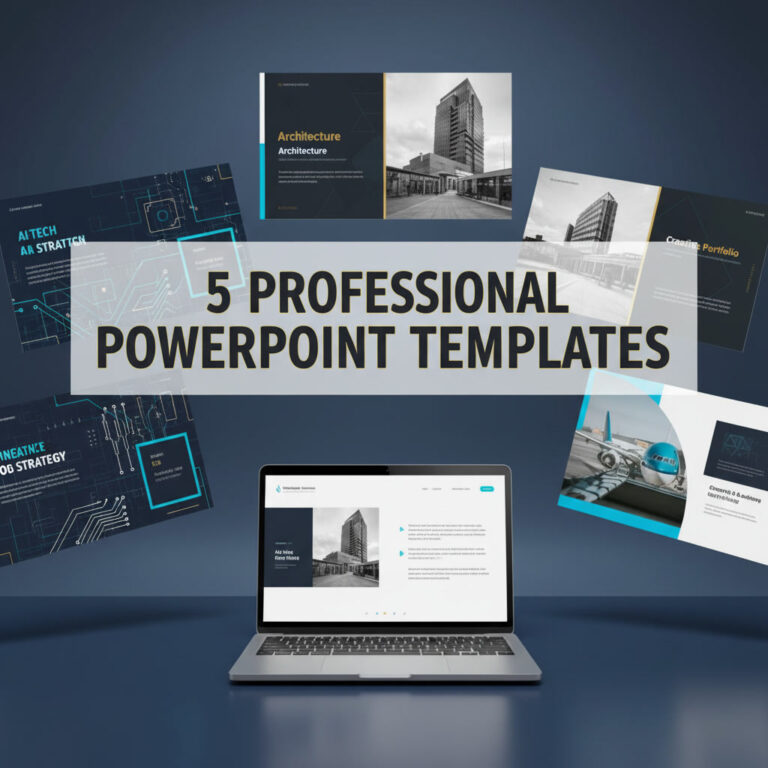 5 Professional PowerPoint Templates That Will Transform Your Presentations